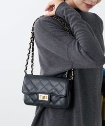 AULENTTI | 【AULENTTI】レザーキルティングミニバッグ-Shoulder Bag(ショルダーバッグ)