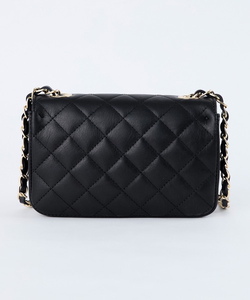 AULENTTI(オウレンティ)の「【AULENTTI】レザーキルティングミニバッグ-Shoulder Bag(ショルダーバッグ・レディース・ブラック・FREE)」の22枚目の写真