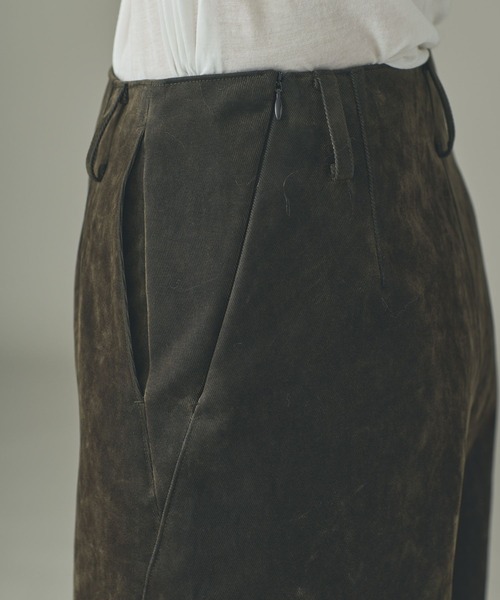 Curensology(カレンソロジー)の「Curensology(カレンソロジー)/<C.S.G>フロッキーツイルパンツ(その他パンツ・レディース・カーキブラウン・FREE)」の11枚目の写真