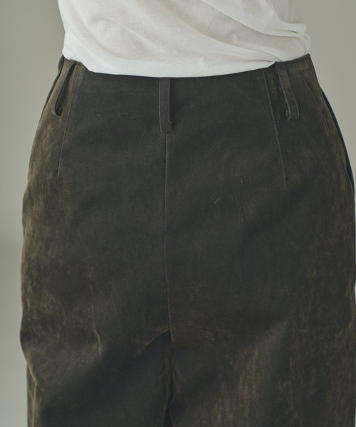 Curensology(カレンソロジー)の「Curensology(カレンソロジー)/<C.S.G>フロッキーツイルパンツ(その他パンツ・レディース・カーキブラウン・FREE)」の13枚目の写真