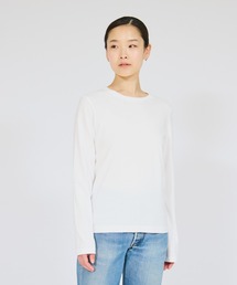 【Hanes/ヘインズ】レディース Japan Fit for HER【2枚組】クルーネックロングスリーブTシャツ
