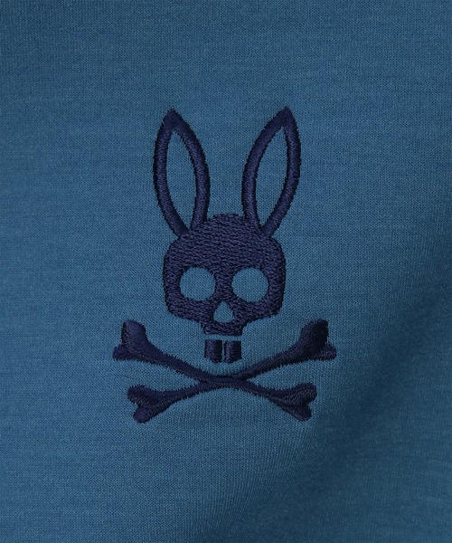 Psycho Bunny(サイコバニー)の「ダブルフェイスサイドジップパーカ(パーカー・メンズ・ブルー/チャコールグレー/ネイビー・LARGE/MEDIUM/SMALL/X-LARGE)」の8枚目の写真