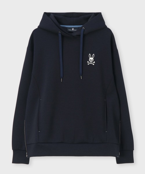 Psycho Bunny(サイコバニー)の「ダブルフェイスサイドジップパーカ(パーカー・メンズ・ブルー/チャコールグレー/ネイビー・LARGE/MEDIUM/SMALL/X-LARGE)」の10枚目の写真