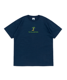 終末の蛇 レイニーデイ ネットソーシャル 半袖Tシャツ (ダークブルー)