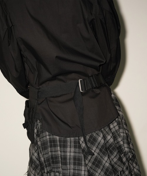 chuclla(チュクラ)の「レースカラー ステッチブラウス chw26a108(シャツ/ブラウス・レディース・ホワイト/ブラック・FREE)」の17枚目の写真