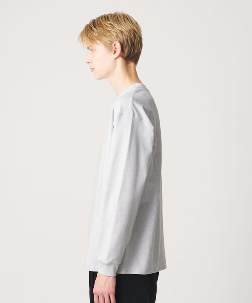 BEAUTY&YOUTH UNITED ARROWS(ビューティーアンドユースユナイテッドアローズ)の「”THE HEAVY”10oz ヘビー ワイド クルーネック カットソー(Tシャツ/カットソー・メンズ・ライトグレー/ブラック/ホワイト/イエロー・S/XL/M/L/XXL)」の13枚目の写真