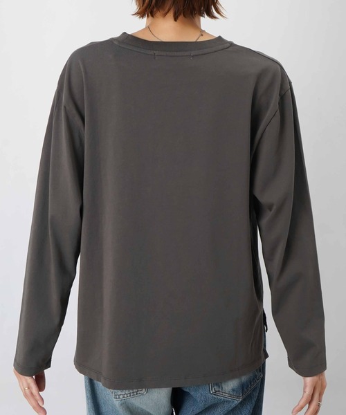 LUCA/LADY LUCK LUCA（ルカ/レディラックルカ）の「LC/LLL フォトプリントロンT（Tシャツ/カットソー・レディース・チャコールグレー/オフホワイト/ブラック・FREE）」の22枚目の写真
