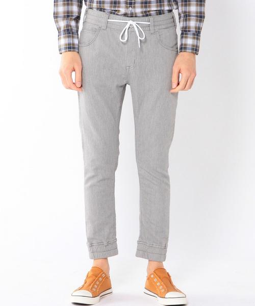 coen（コーエン）の「イージーデニムストレッチジョガーパンツ（デニムパンツ・メンズ・グレー・MEDIUM/LARGE/X-LARGE/SMALL）」の3枚目の写真