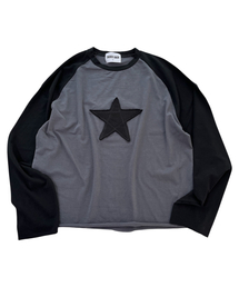 スターラグランTシャツ (Darkgray black)