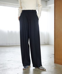 CROSS FUNCTION（クロスファンクション）の「《シワ軽減》とろみポンチワイドパンツ【CROSS FUNCTION クロスファンクション】（その他パンツ）」