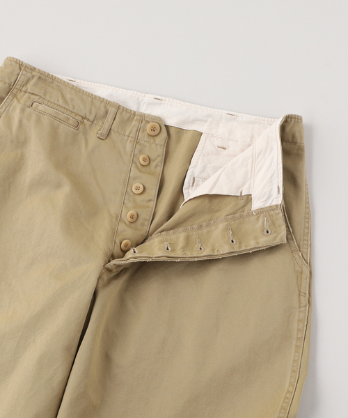 BARRY BRICKEN(バリーブリッケン)の「BARRY BRICKEN / バリーブリッケン BIO STONE WASH CHINO PANTS(チノパンツ・メンズ・ブラック/キャメル・LARGE/MEDIUM/SMALL)」の4枚目の写真