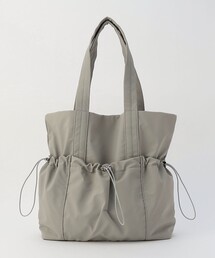GATHERED POCKET TOTE