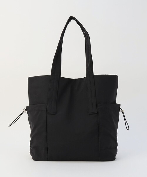 MICO COULIER(ミコクリエ)の「GATHERED POCKET TOTE(トートバッグ・レディース・ライトグレー/ブラック・FREE)」の13枚目の写真