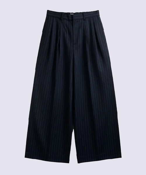 TAAKK（ターク）の「【TAAKK/ターク】WIDE TROUSERS（スラックス・メンズ・ブラック/ベージュ・3）」の2枚目の写真