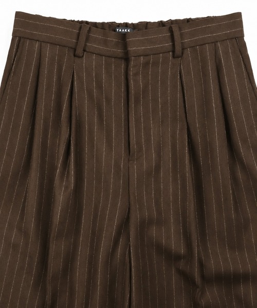 TAAKK（ターク）の「【TAAKK/ターク】WIDE TROUSERS（スラックス・メンズ・ブラック/ベージュ・3）」の7枚目の写真