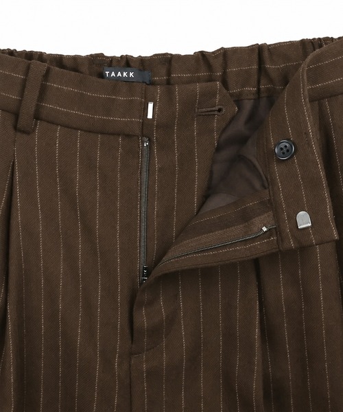 TAAKK（ターク）の「【TAAKK/ターク】WIDE TROUSERS（スラックス・メンズ・ブラック/ベージュ・3）」の8枚目の写真