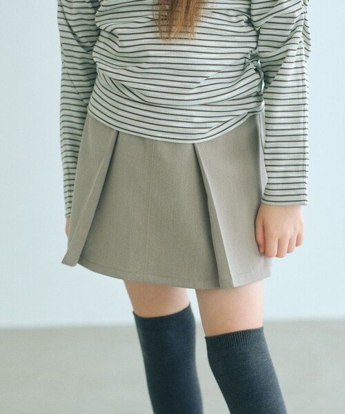 COOL CHIC GIRLS STYLE】ワンタック スカパン/ キッズ 120cm-160cm