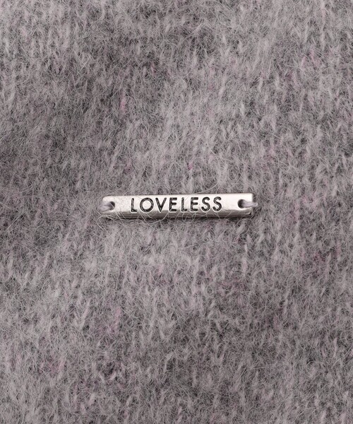 LOVELESS(ラブレス)の「【ミンク加工】Vネックカーディガン(カーディガン/ボレロ・メンズ・ブラック/ピンク系その他3/ブルー系その他2/ブラウン系その他5/グレー系その他・L)」の7枚目の写真
