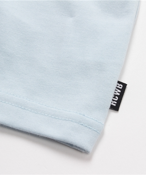 RODEO CROWNS WIDE BOWL（ロデオクラウンズワイドボウル）の「キッズ CALHD Vネック 柄ポケ Tシャツ（Tシャツ/カットソー・キッズ・ブラック/サックスブルー/ネイビー/ホワイト・X-SMALL/MEDIUM/LARGE/SMALL）」の8枚目の写真