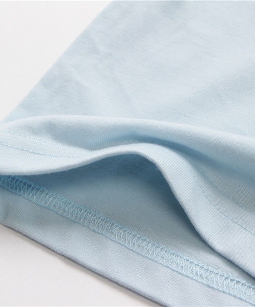 RODEO CROWNS WIDE BOWL（ロデオクラウンズワイドボウル）の「キッズ CALHD Vネック 柄ポケ Tシャツ（Tシャツ/カットソー・キッズ・ブラック/サックスブルー/ネイビー/ホワイト・X-SMALL/MEDIUM/LARGE/SMALL）」の9枚目の写真