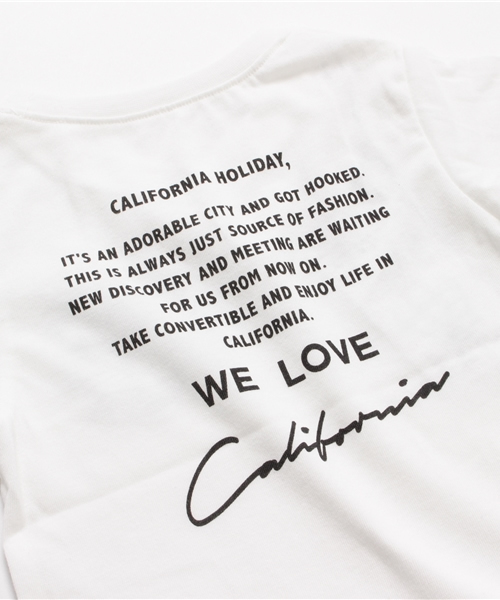 RODEO CROWNS WIDE BOWL（ロデオクラウンズワイドボウル）の「キッズ CALHD Vネック 柄ポケ Tシャツ（Tシャツ/カットソー・キッズ・ブラック/サックスブルー/ネイビー/ホワイト・X-SMALL/MEDIUM/LARGE/SMALL）」の12枚目の写真