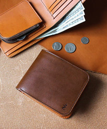 ZARIO-grandee-（ザリオ）の「栃木レザーバイカラー二つ折り財布（財布）」