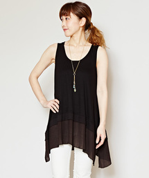 【チャイハネ】yul レイヤードタンクトップ