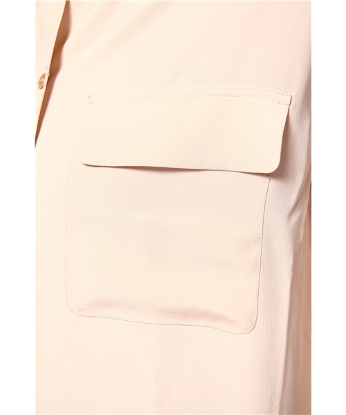 AMERICAN RAG CIE（アメリカンラグシー）の「EQUIPMENT エクイップメント/207-EQI-Q23-E035（シャツ/ブラウス・レディース・オフホワイト/ベージュ/ライトベージュ/ホワイト/ライトブラウン/ブルー/レッド・SMALL/X-SMALL）」の12枚目の写真