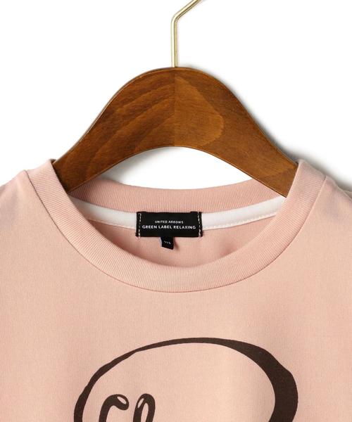 green label relaxing(グリーンレーベルリラクシング)の「【吸水速乾】 Tシャツ ショートスリーブ ◆(Tシャツ/カットソー・キッズ・オフホワイト/ライトピンク/ネイビー/オリーブ・105/135/125/115/95)」の6枚目の写真