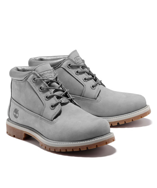Timberland（ティンバーランド）の「レディース ネリー チャッカ ダブル ウォータープルーフ ブーツ - スティープルグレー（ブーツ・レディース・グレー・22.5cm/23.0cm/23.5cm/24.0cm/24.5cm/25.0cm/25.5cm）」の7枚目の写真
