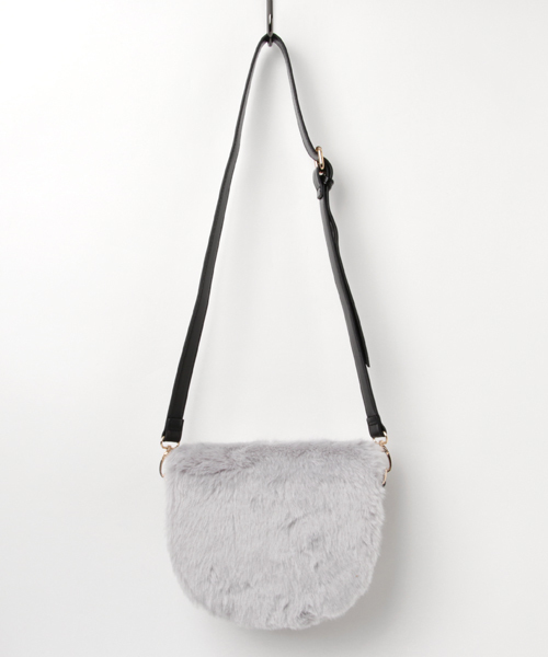 Andemiu（アンデミュウ）の「フラップコンビショルダーＢＡＧ772089（ショルダーバッグ・レディース・ブラック/グレー・FREE）」の2枚目の写真