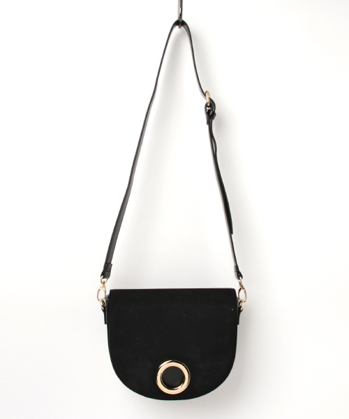 Andemiu（アンデミュウ）の「フラップコンビショルダーＢＡＧ772089（ショルダーバッグ・レディース・ブラック/グレー・FREE）」の9枚目の写真