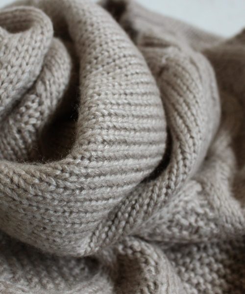 antiqua（アンティカ）の「柄編みニット（ニット/セーター・レディース・ベージュ・FREE）」の6枚目の写真