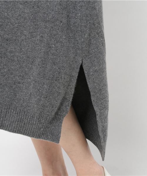 ENFOLD（エンフォルド）の「FINE WOOL ストレートロングDRS 