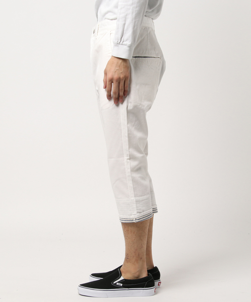 Kafika（カフィカ）の「Kafika カフィカ / MARINE CROPPED PANTS マリンクロップドパンツ / 7766（その他パンツ・メンズ・ピンク/オリーブ/ブラック/ネイビー/サックスブルー/バーガンディー/ベージュ/ホワイト/イエロー/マスタード・LARGE/MEDIUM/SMALL）」の13枚目の写真