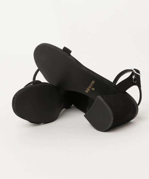 VENCEEXCHANGE（ヴァンスエクスチェンジ）の「フレアヒールサンダル（サンダル・レディース・ブラック/レッド/シルバー/イエロー・S/M/L/LL）」の6枚目の写真