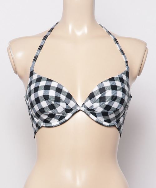 KOBE LETTUCE（コウベレタス）の「選べる2typeビキニトップ（水着・レディース・ブラック/オフホワイト/ピンク/イエロー/ホワイト系その他/ブラック系その他/イエロー系その他/ピンク系その他/ドット/チェック/ホワイト系その他2/ホワイト系その他3/ブラック系その他2/ブラック系その他3・FREE）」の14枚目の写真