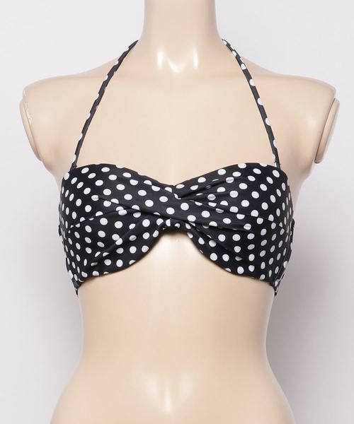 KOBE LETTUCE（コウベレタス）の「選べる2typeビキニトップ（水着・レディース・ブラック/オフホワイト/ピンク/イエロー/ホワイト系その他/ブラック系その他/イエロー系その他/ピンク系その他/ドット/チェック/ホワイト系その他2/ホワイト系その他3/ブラック系その他2/ブラック系その他3・FREE）」の7枚目の写真