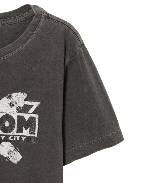 Candy Stripper（キャンディストリッパー）の「BOREDOM Tシャツ（Tシャツ/カットソー・レディース・オフホワイト/チャコールグレー/ラベンダー/オレンジ・2/3）」の7枚目の写真