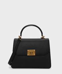 クラシックプッシュロックハンドバッグ / CLASSIC PUSH-LOCK HANDBAG