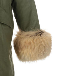 Drawer（ドゥロワー）の「Drawer ファースリーブモッズコート（その他