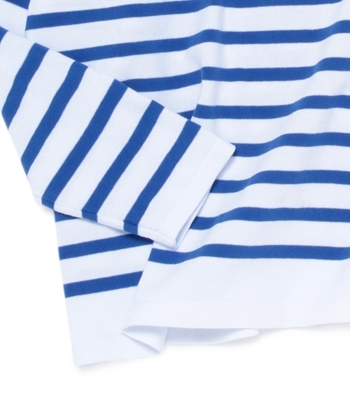 BEAMS BOY（ビームスボーイ）の「BEAMS BOY / ナバルボーダー ビッグボートネック（Tシャツ/カットソー・レディース・ブルー・ONE SIZE）」の14枚目の写真