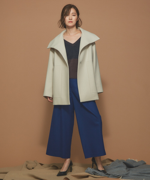 Abahouse Devinette(ドゥヴィネット)の「ツータックパンツ(その他パンツ・レディース・パープル/ブルー/グレー・40/38/36)」の14枚目の写真