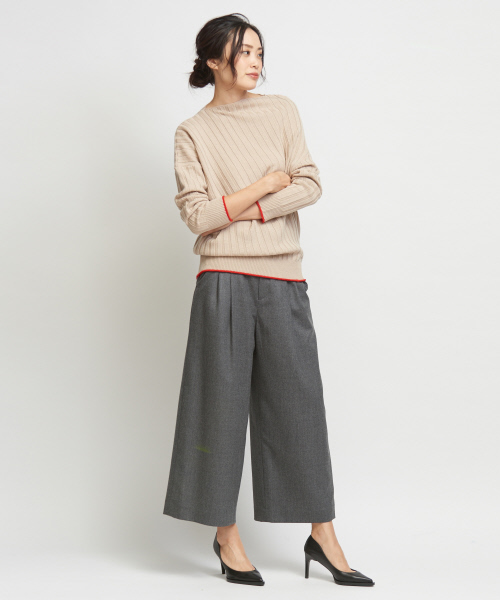 Abahouse Devinette(ドゥヴィネット)の「ツータックパンツ(その他パンツ・レディース・パープル/ブルー/グレー・40/38/36)」の19枚目の写真