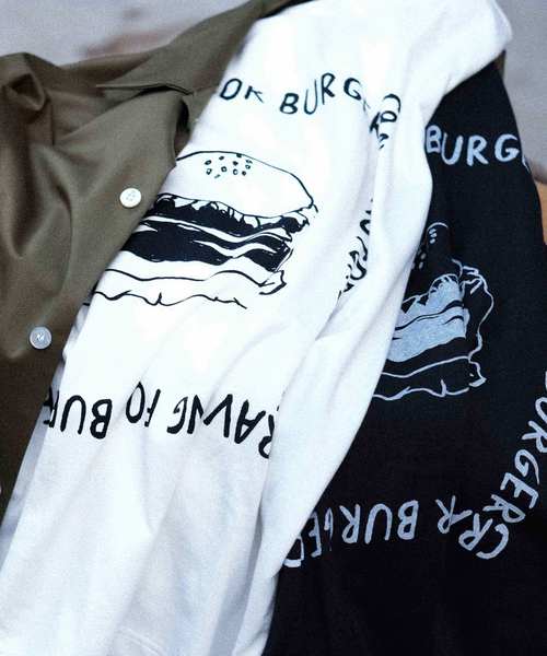marka(マーカ)の「【marka×ニシクボサユリ】プリントTee L/S(Tシャツ/カットソー・メンズ・ホワイト/ブラック/ホワイト系その他/ブラック系その他・FREE/1/2)」の6枚目の写真