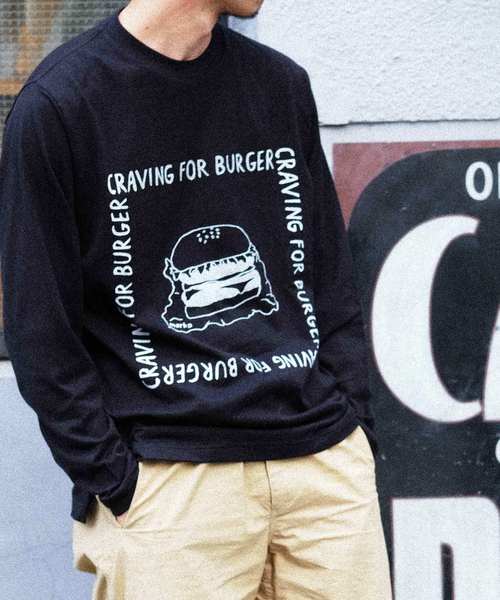 marka(マーカ)の「【marka×ニシクボサユリ】プリントTee L/S(Tシャツ/カットソー・メンズ・ホワイト/ブラック/ホワイト系その他/ブラック系その他・FREE/1/2)」の15枚目の写真
