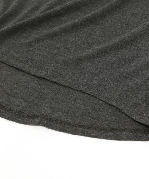 MXP（エムエックスピー）の「【MXP（エムエックスピー）】L/S クルーネックT（Tシャツ/カットソー・レディース・ホワイト/ブラック/チャコール・SMALL/MEDIUM）」の6枚目の写真