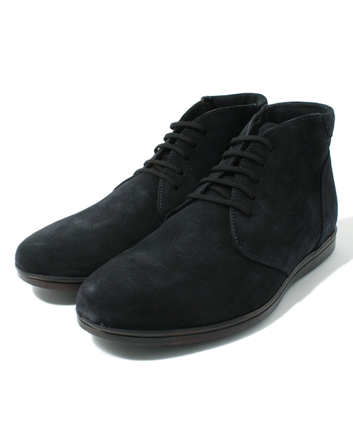 BRILLA per il gusto(ブリッラペルイルグースト)の「PUEBLO / スエードチャッカブーツ(ドレスシューズ・メンズ・ブラック系その他/ダークブラウン/ワイン/ネイビー・40/41/42/43)」の4枚目の写真