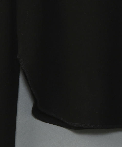 6（ロク）の「＜6(ROKU)＞TURTLE NECK PULLOVER/プルオーバー（Tシャツ/カットソー・レディース・ホワイト/ブラック/ライラック・FREE）」の6枚目の写真