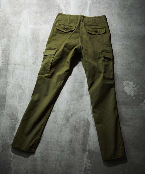 Johnbull(ジョンブル)の「【Johnbull/ジョンブル】GERMANY CARGO PANTS ジャーマニーカーゴパンツ men's(カーゴパンツ・メンズ・カーキ/オリーブドラブ・S/M/L)」の9枚目の写真